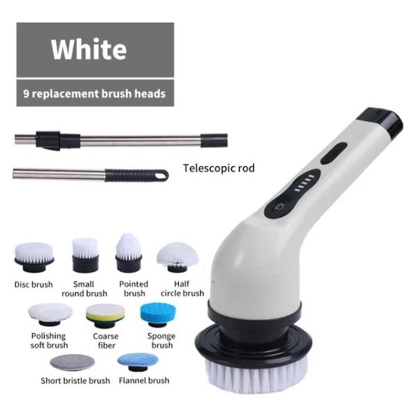 9 in 1 Electric Cordless Cleaning Brush